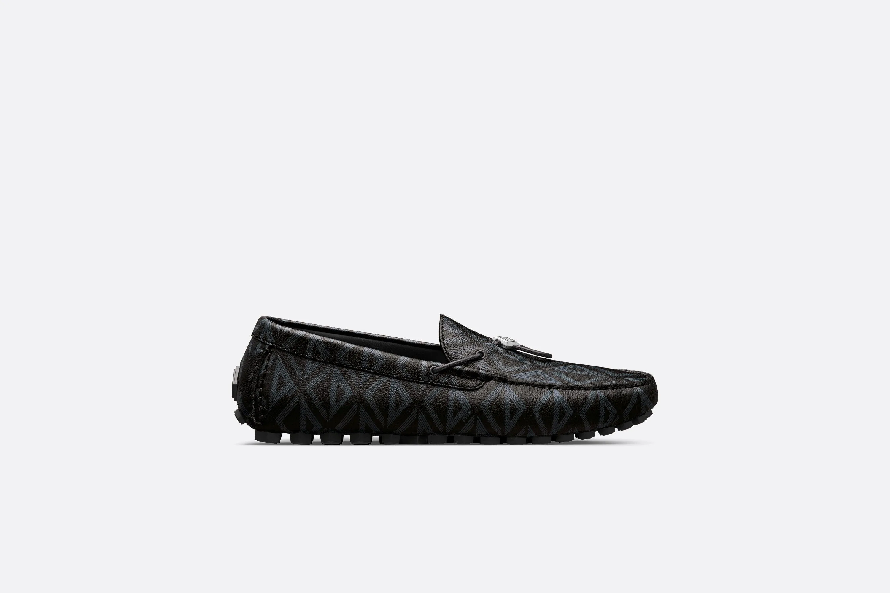 Loafer • Black CD Diamond Grained Leather