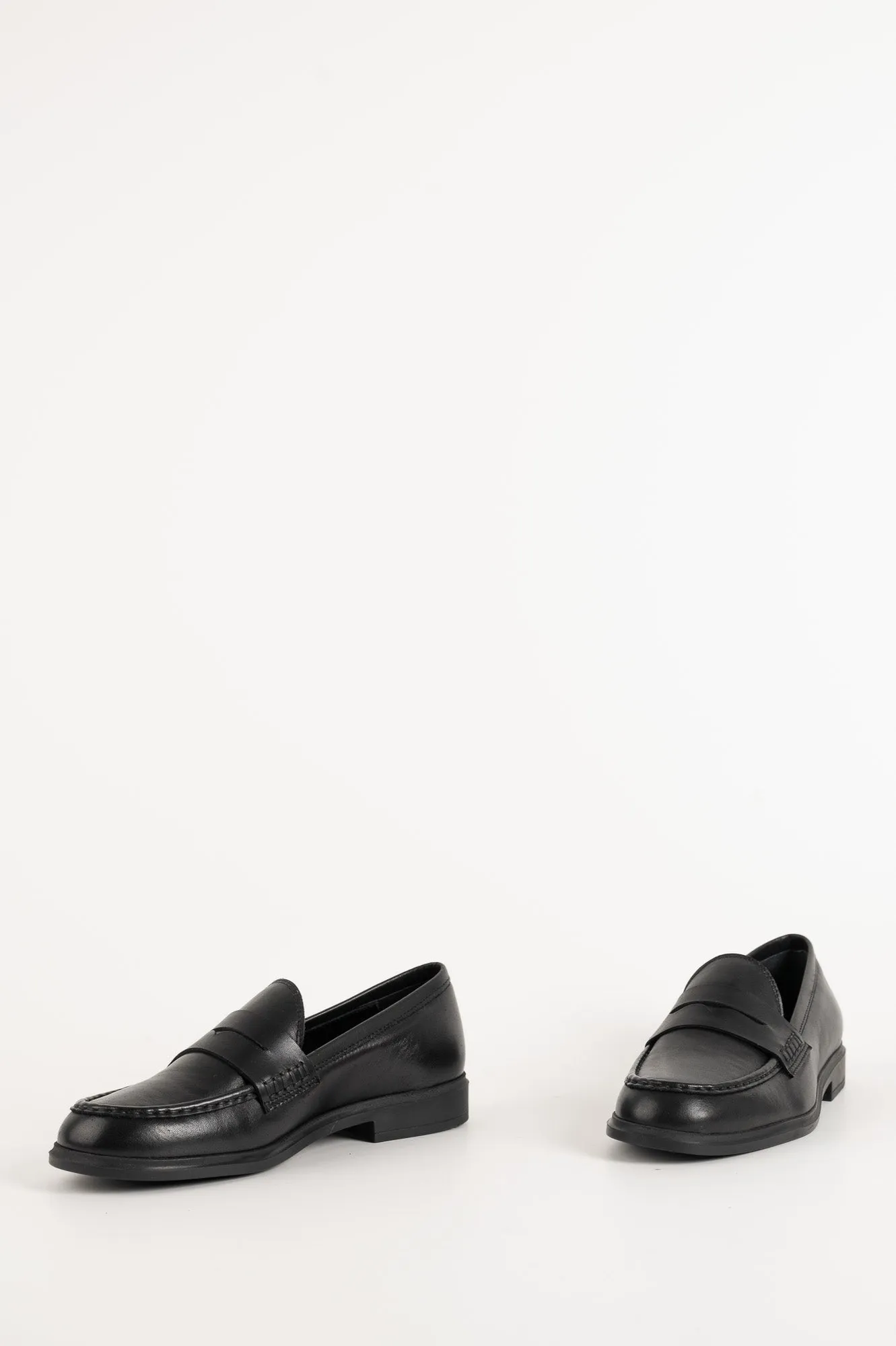Loafer Saga 001 | Svart Skinn