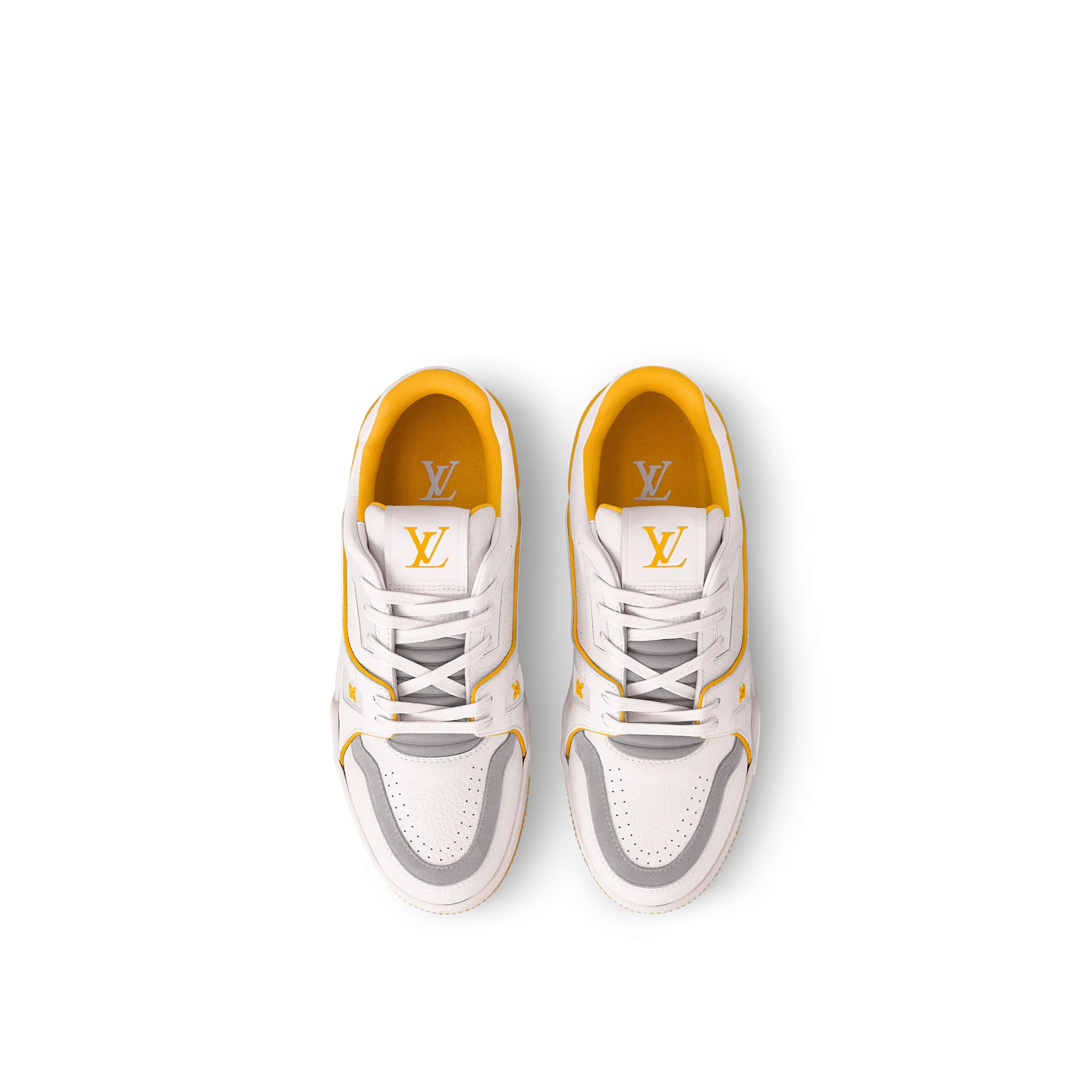 LOUIS VUITTON || LV Trainer Maxi Yellow Sneaker