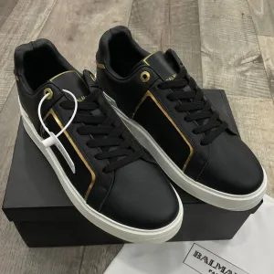 Luxury Collection Patched Low Top  Sneakers