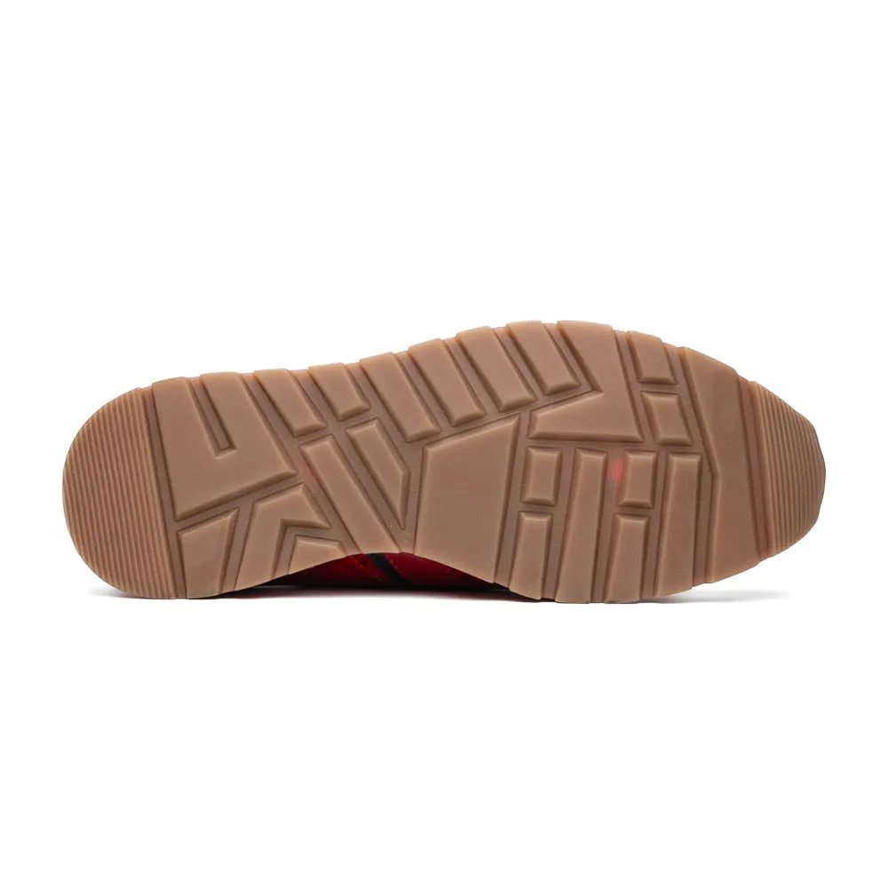 Marco Di Milano Brescia in Red Python & Calfskin Sneakers