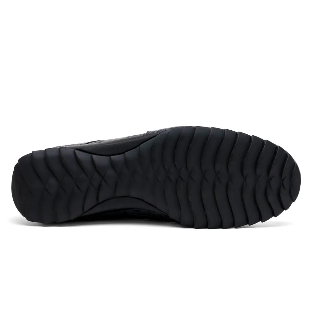 Marco Di Milano Vulcan in Rustic Grey Alligator Sneakers