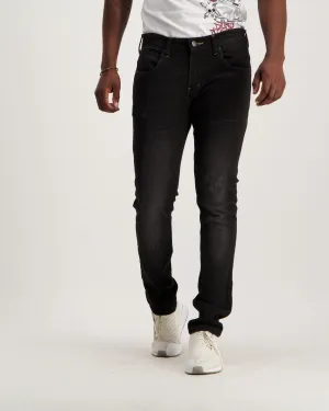 Men's Black Luke Slim Denim Jean