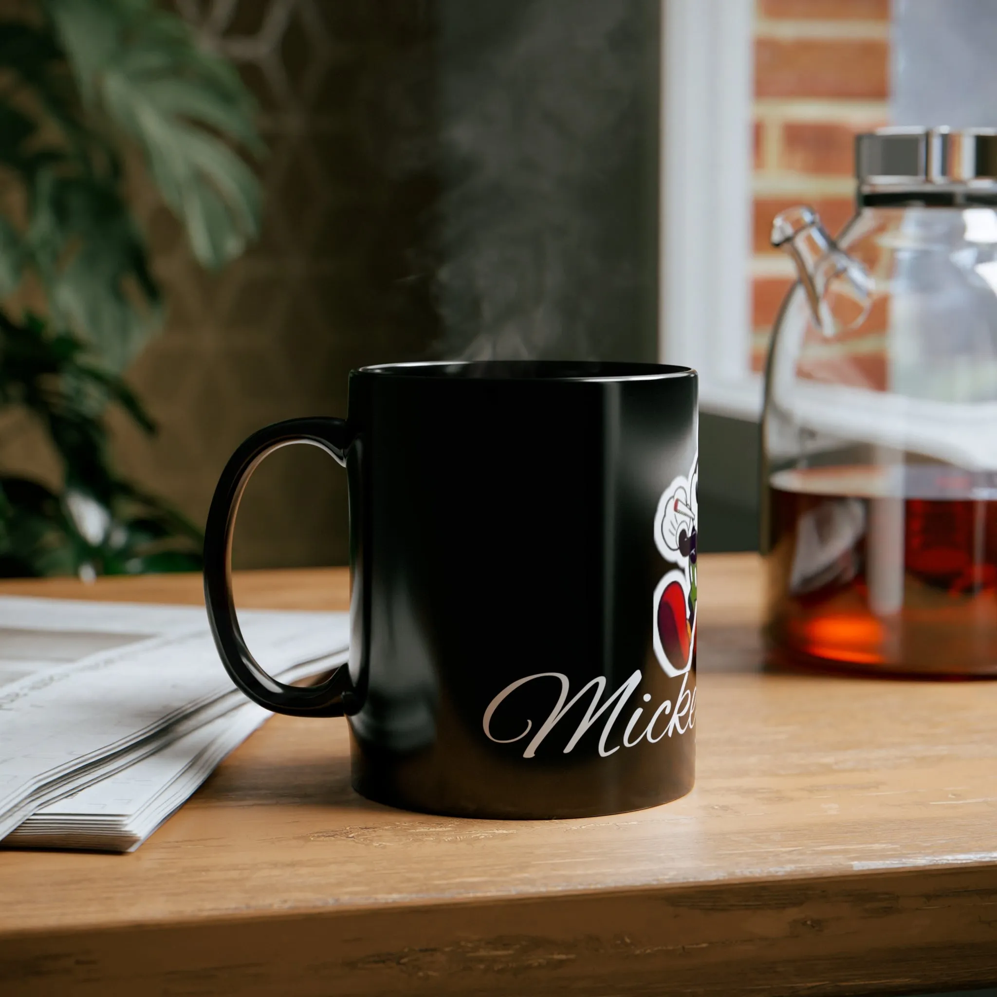 Mickey Mouse 11oz Black Mug