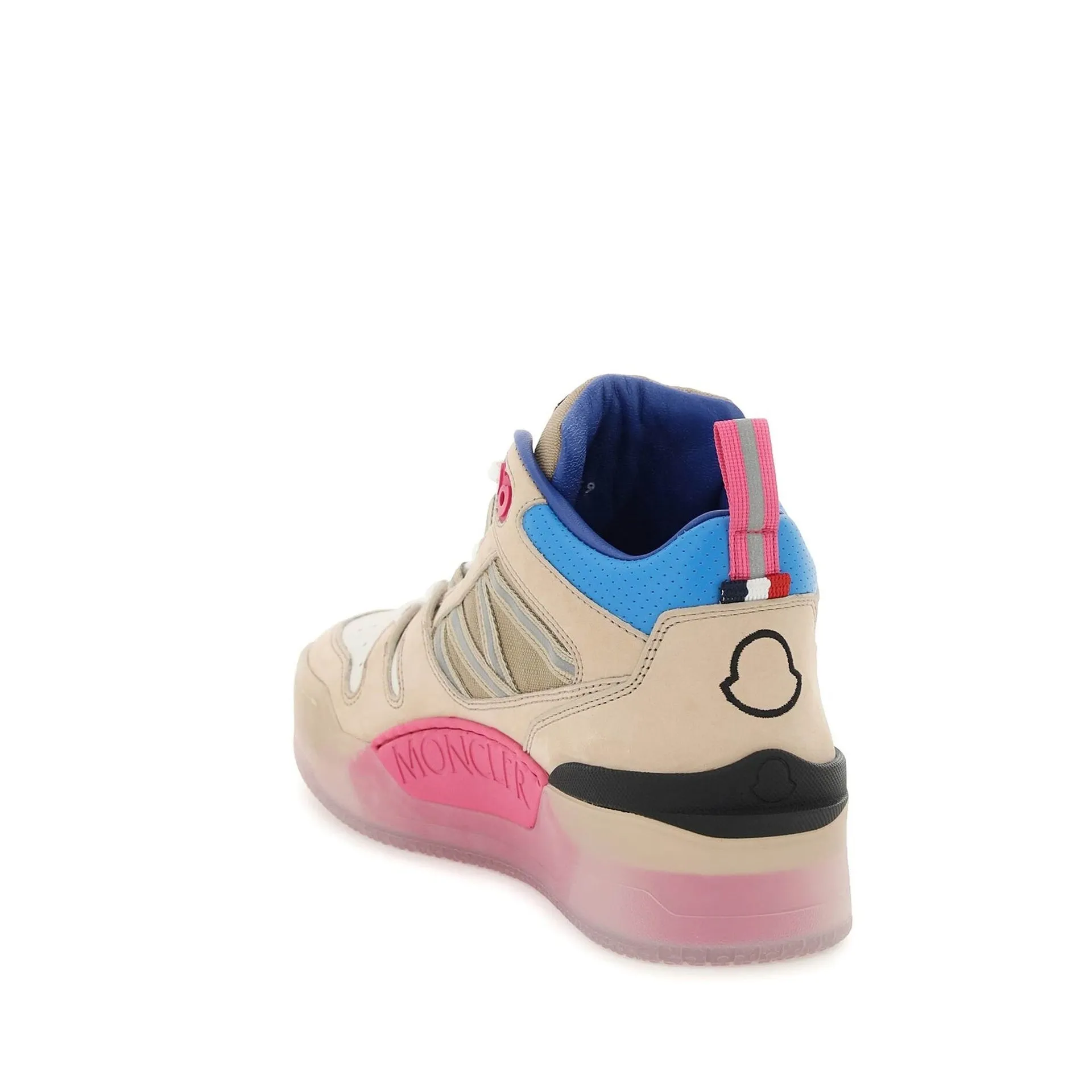 MONCLER High-Top Multi Color Pivot Sneaker for Women