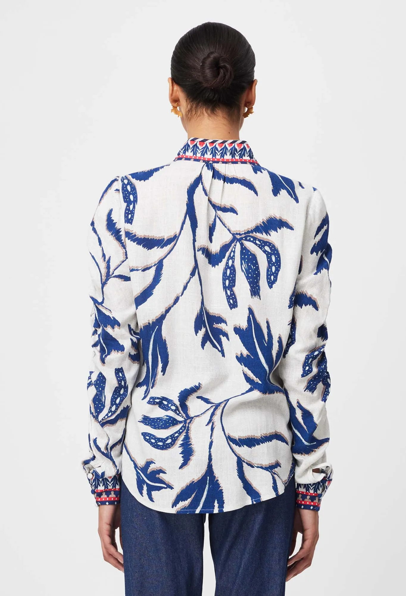 Once Was - Pavillion Shirt in Palm Shadow