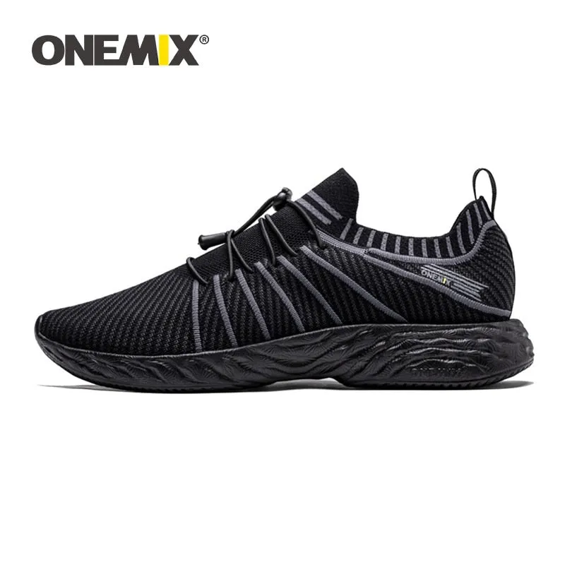 Original ONEMIX New 2021 waterproof   Casual Sport Shoes Summer Ultralight Elastic Running Sneakers  Training Tennis Shoes