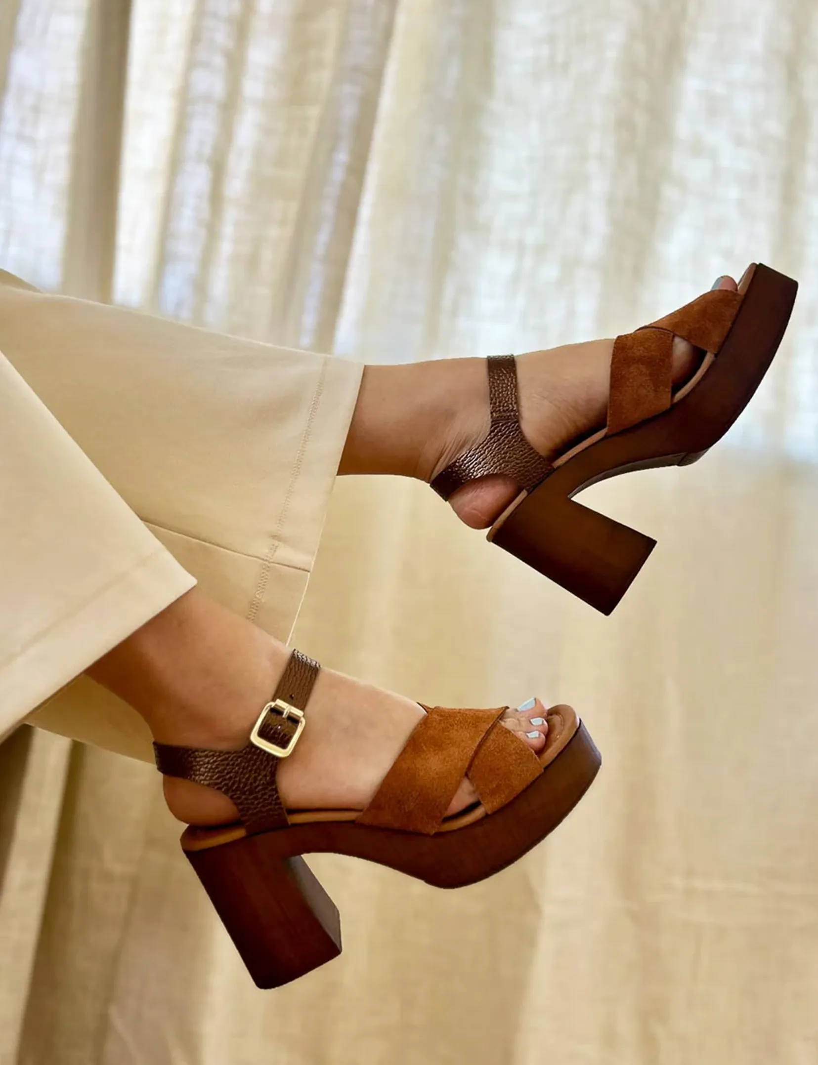 Paloma Sandal, Brown