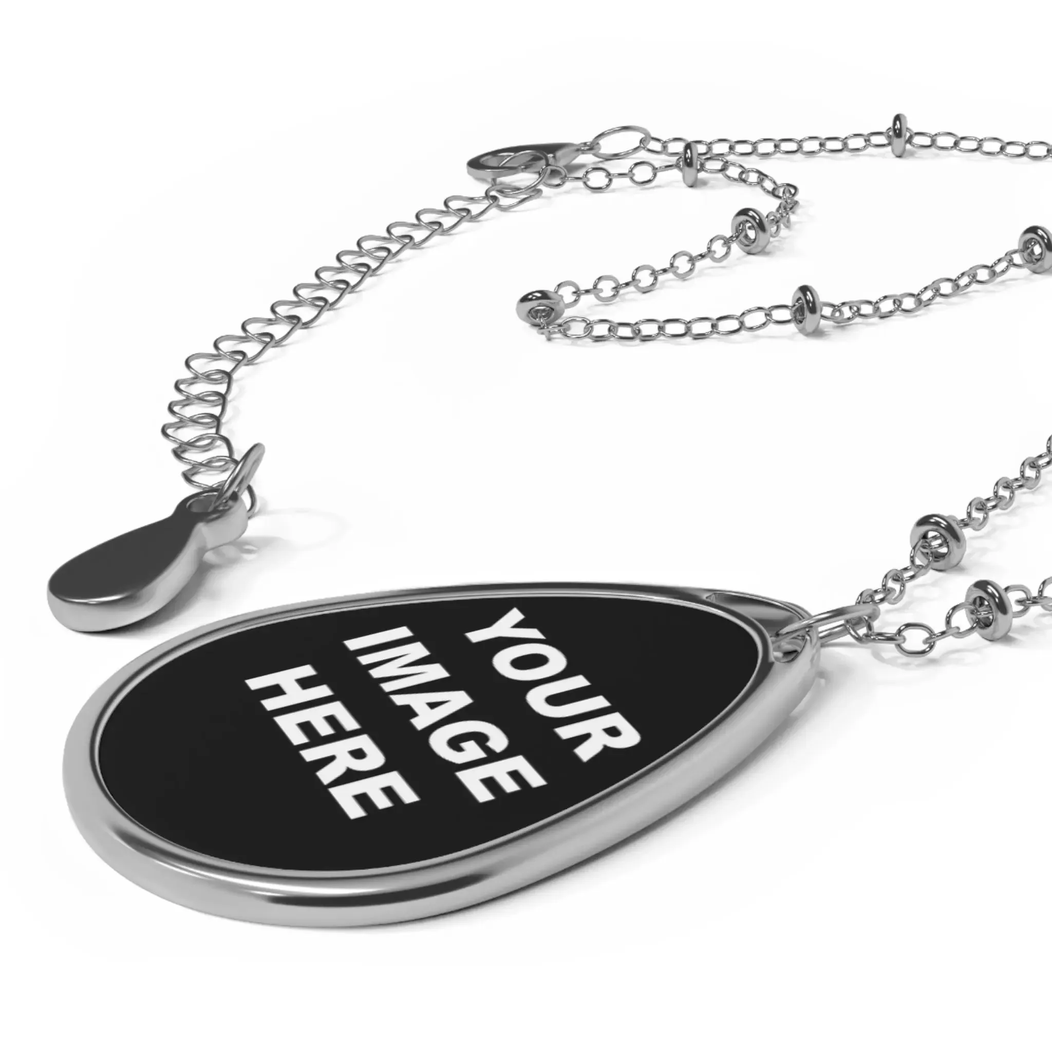 Personalized Oval Necklace