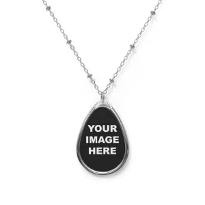 Personalized Oval Necklace