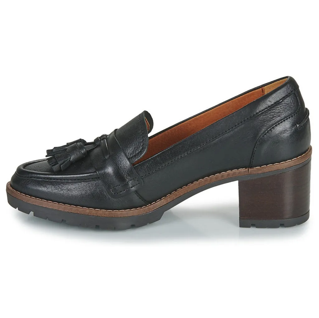 Pikolinos Llanes Leather Women's Block Heel Shoes