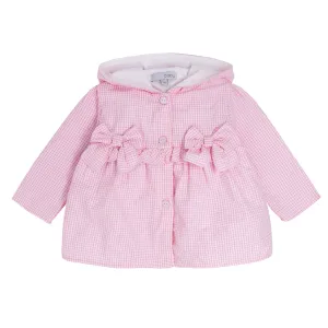 Pink Gingham Check Lightweight Jacket