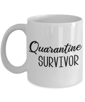Quarantine Survivor Mug Funny 2020 Coffee Cup