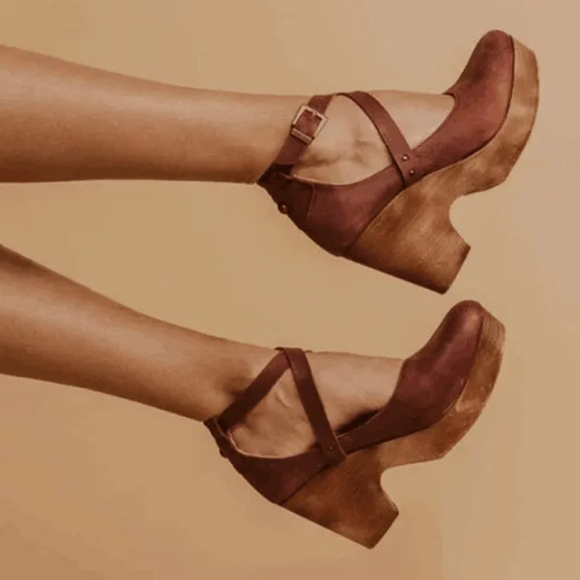 "My Clogs to Wedge" Heels