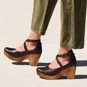 "My Clogs to Wedge" Heels