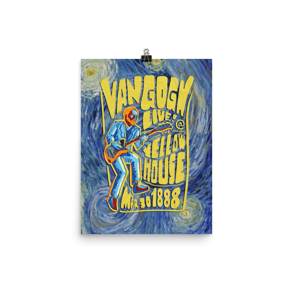 "Van Gogh Live!" Poster