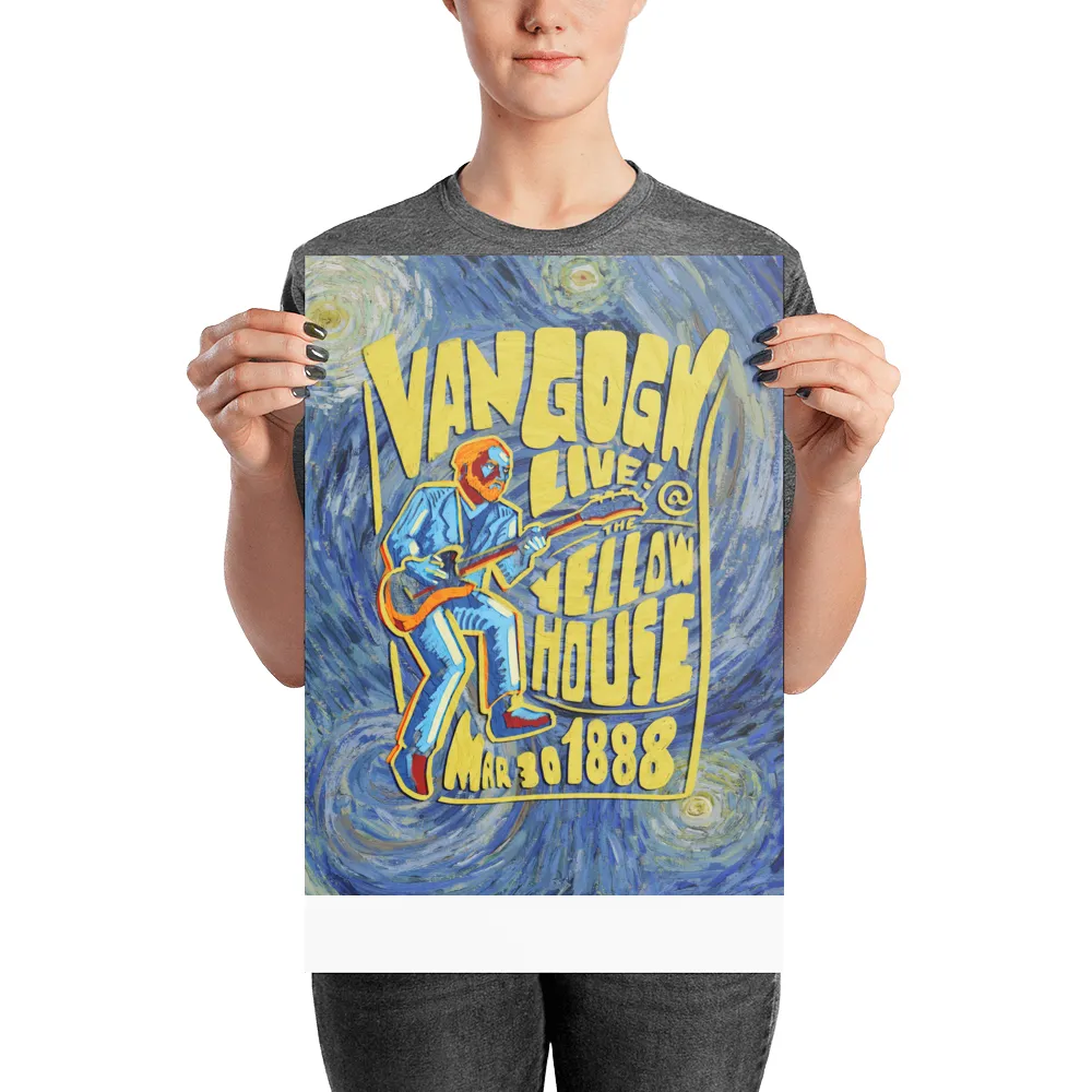 "Van Gogh Live!" Poster