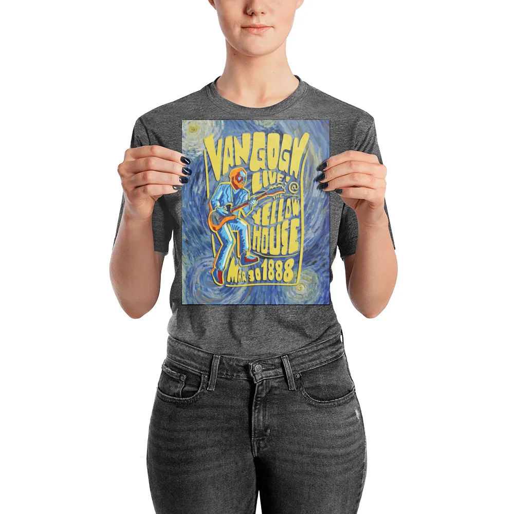 "Van Gogh Live!" Poster