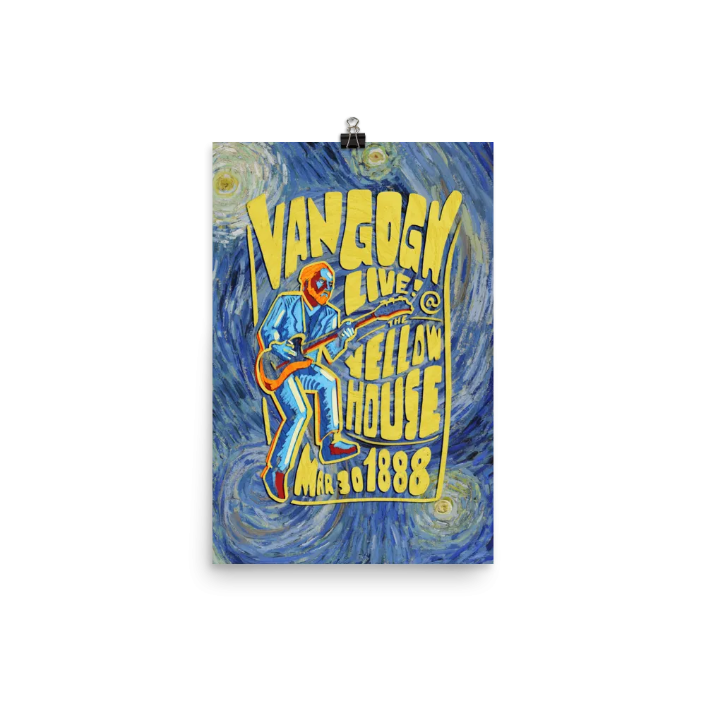 "Van Gogh Live!" Poster