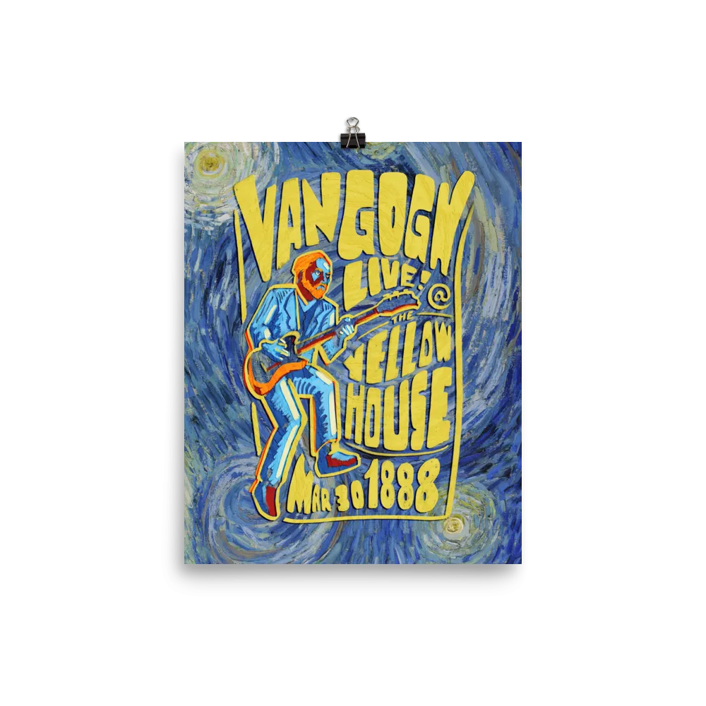 "Van Gogh Live!" Poster