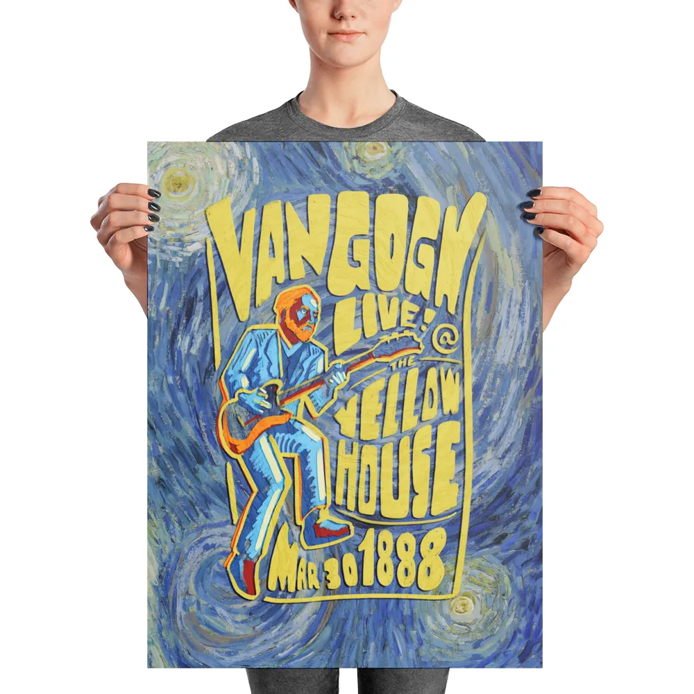 "Van Gogh Live!" Poster