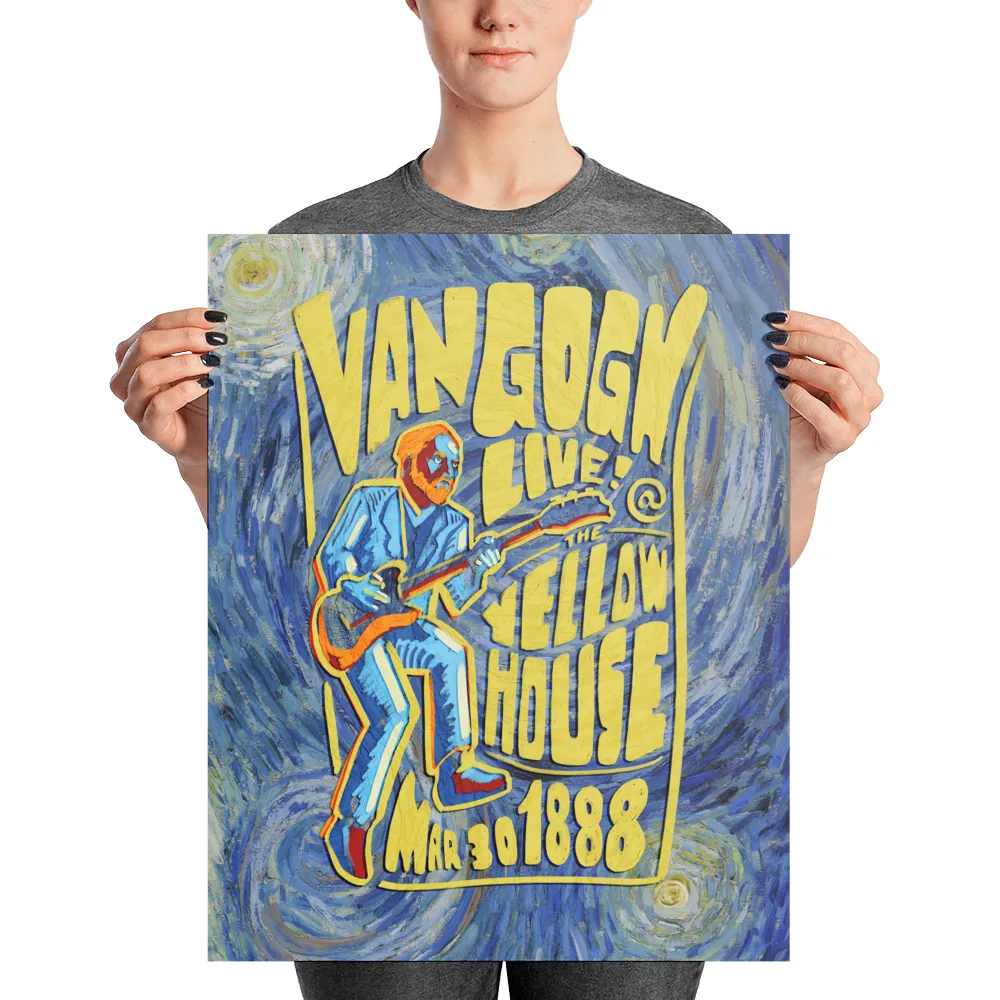 "Van Gogh Live!" Poster