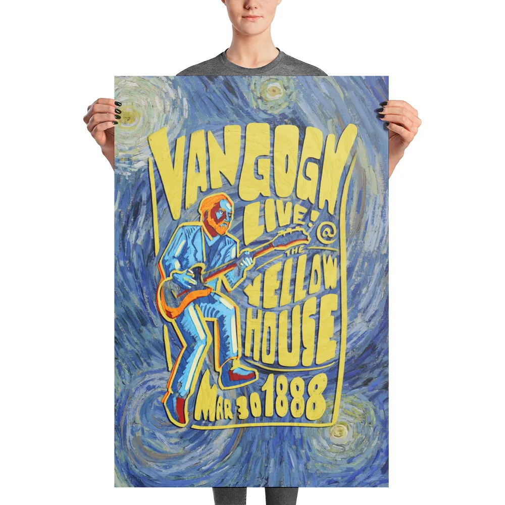 "Van Gogh Live!" Poster