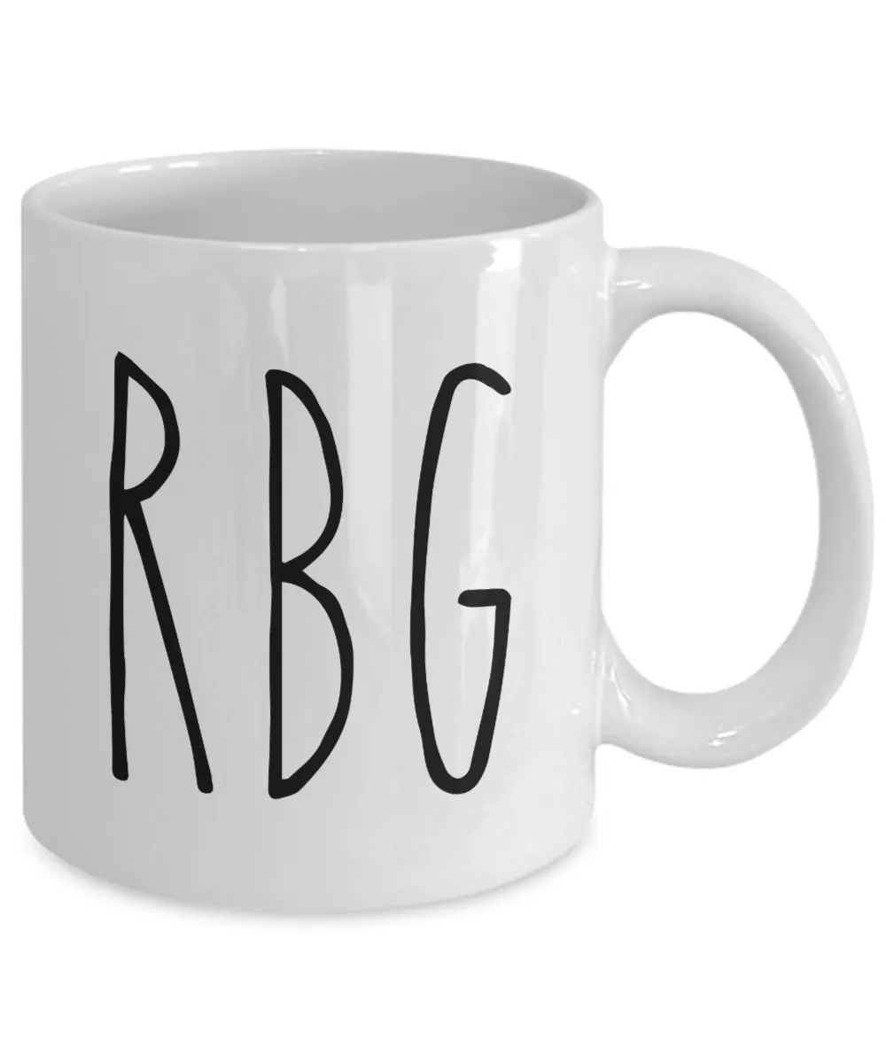 RBG Mug Ruth Bader Ginsburg Coffee Cup