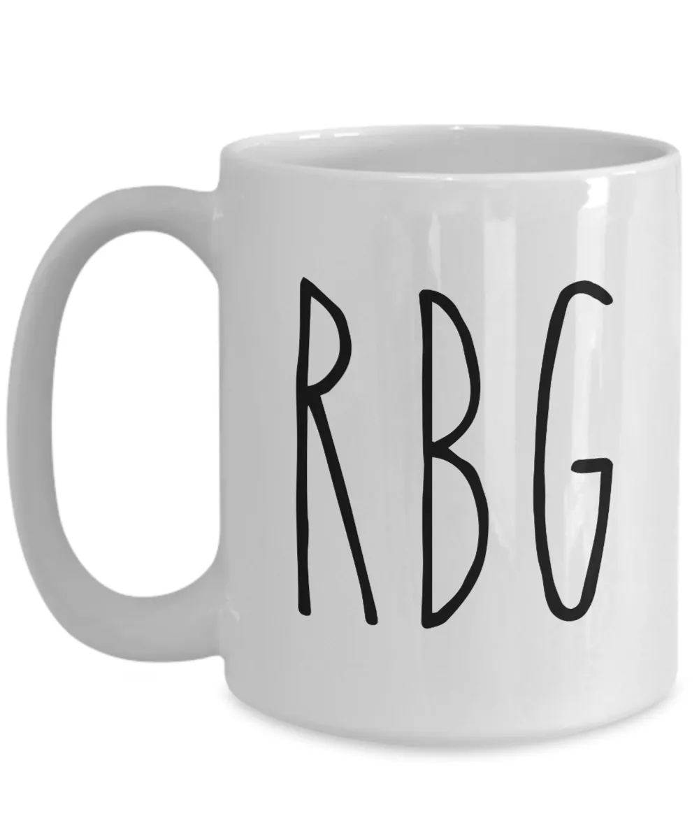 RBG Mug Ruth Bader Ginsburg Coffee Cup