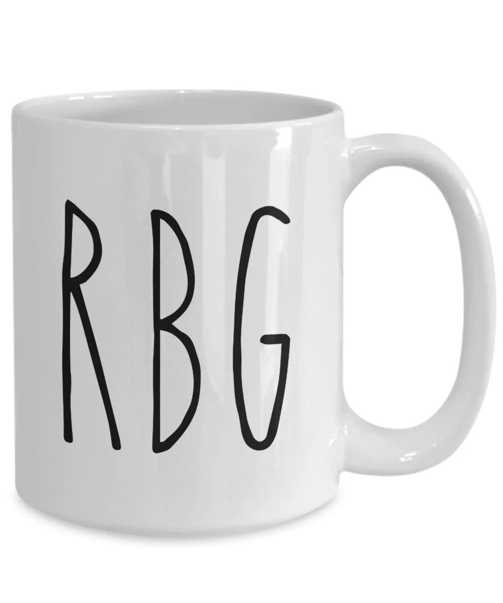 RBG Mug Ruth Bader Ginsburg Coffee Cup