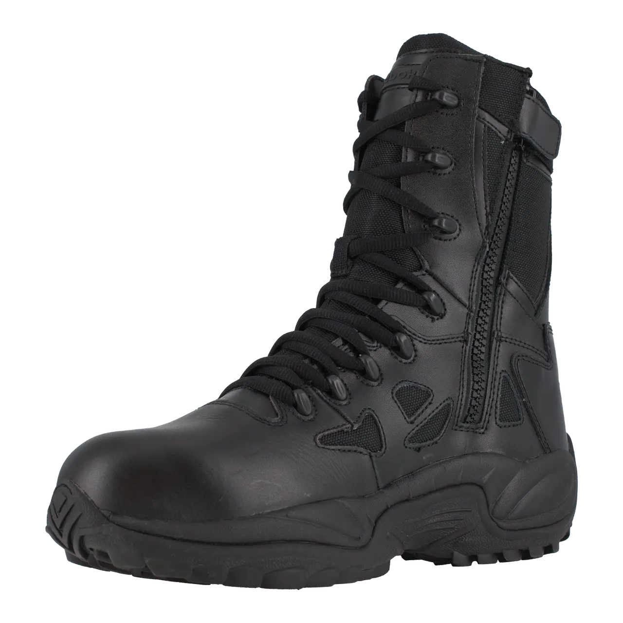 Reebok Rapid Response 8" Stealth Side-Zip Tactical Boots - RB874