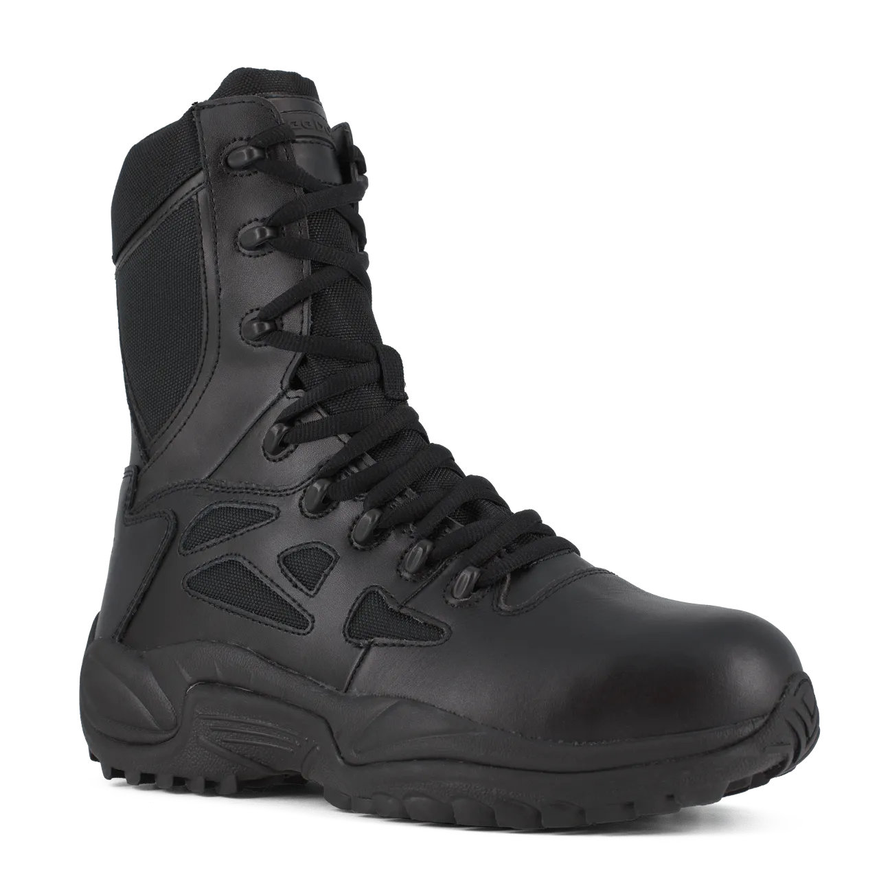 Reebok Rapid Response 8" Stealth Side-Zip Tactical Boots - RB874