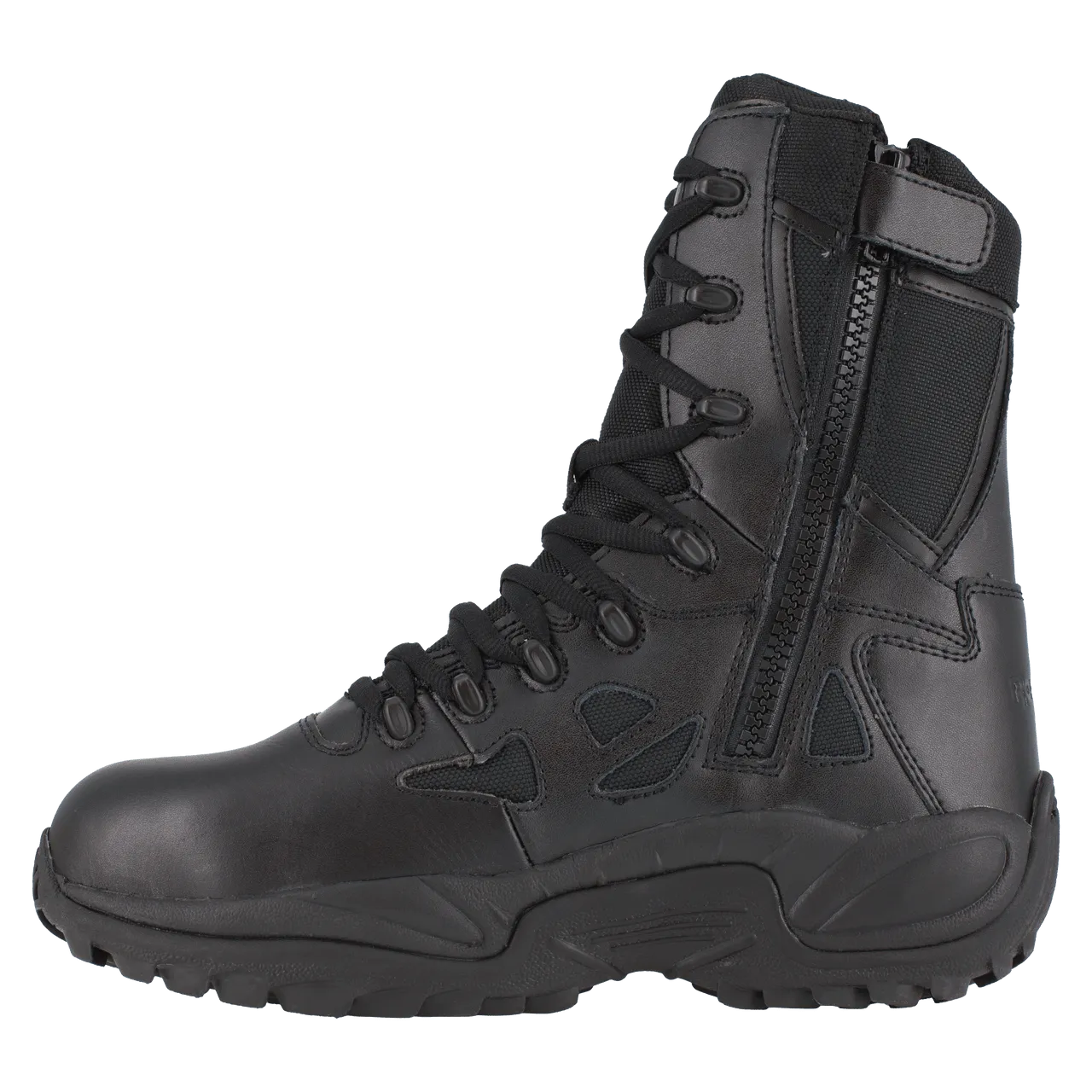 Reebok Rapid Response 8" Stealth Side-Zip Tactical Boots - RB874