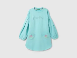 Regular Fit Round Neck Solid Dress