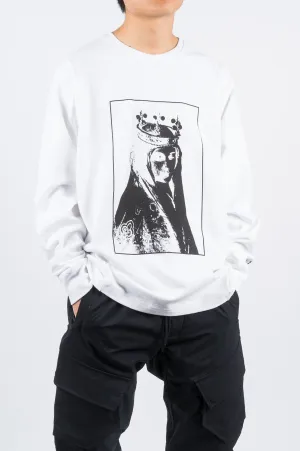 REIGNING CHAMP X JIDE OSIFESO HEAVY LS TSHIRT WHITE