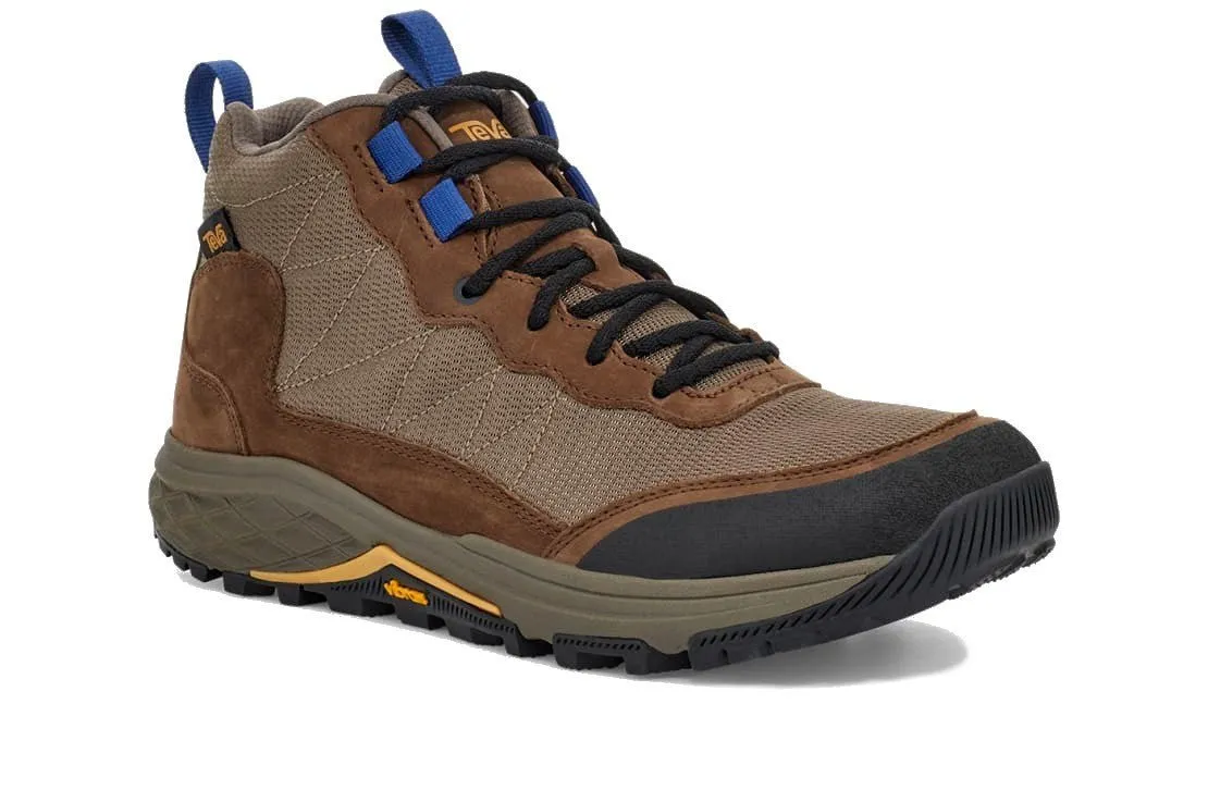 'Ridgeview MID' men's waterproof outdoor boot - Brown