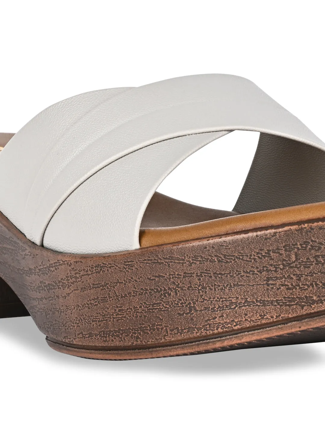 Rocia By Regal Grey Women Casual Box Heel Sandals