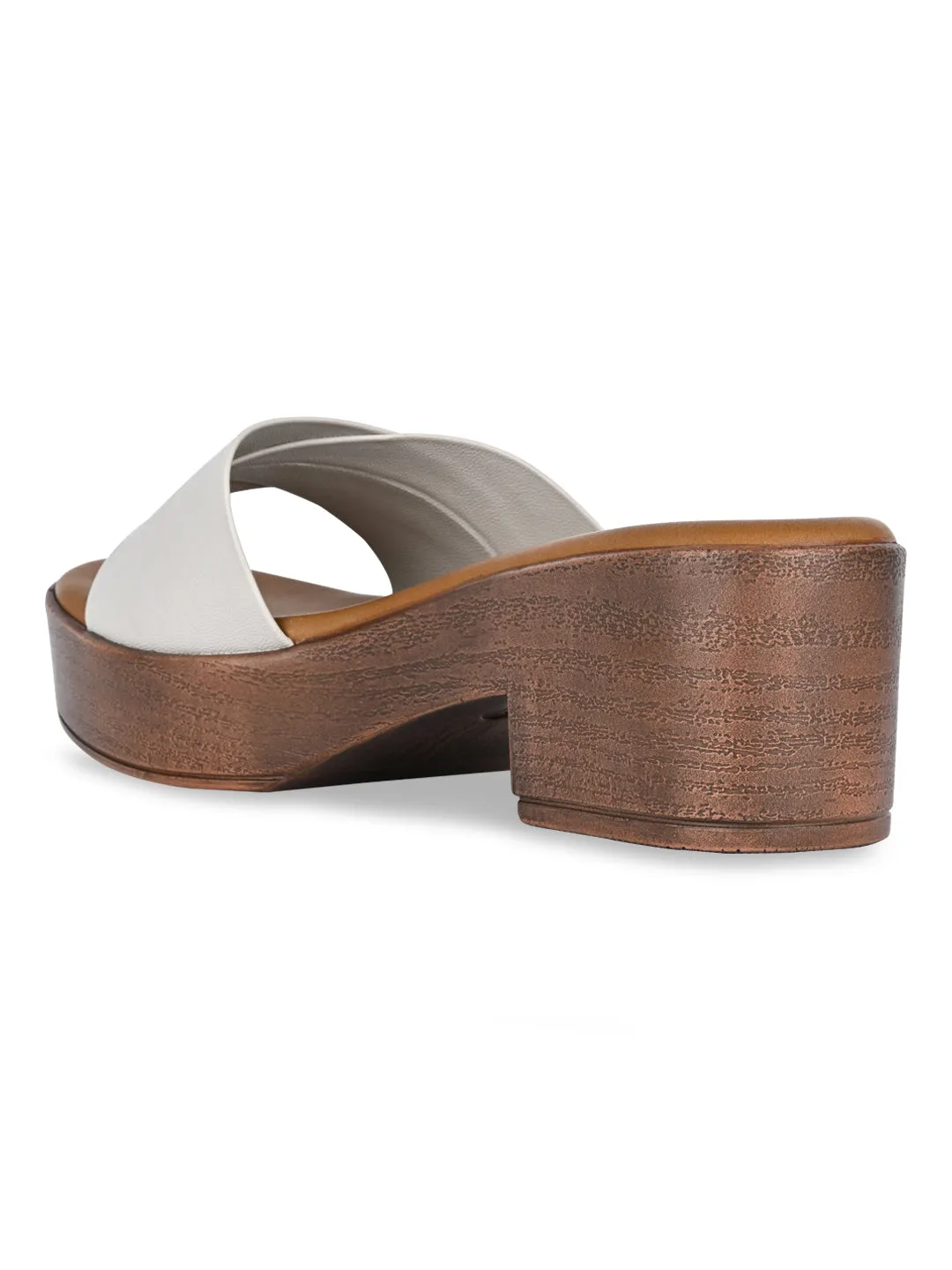 Rocia By Regal Grey Women Casual Box Heel Sandals