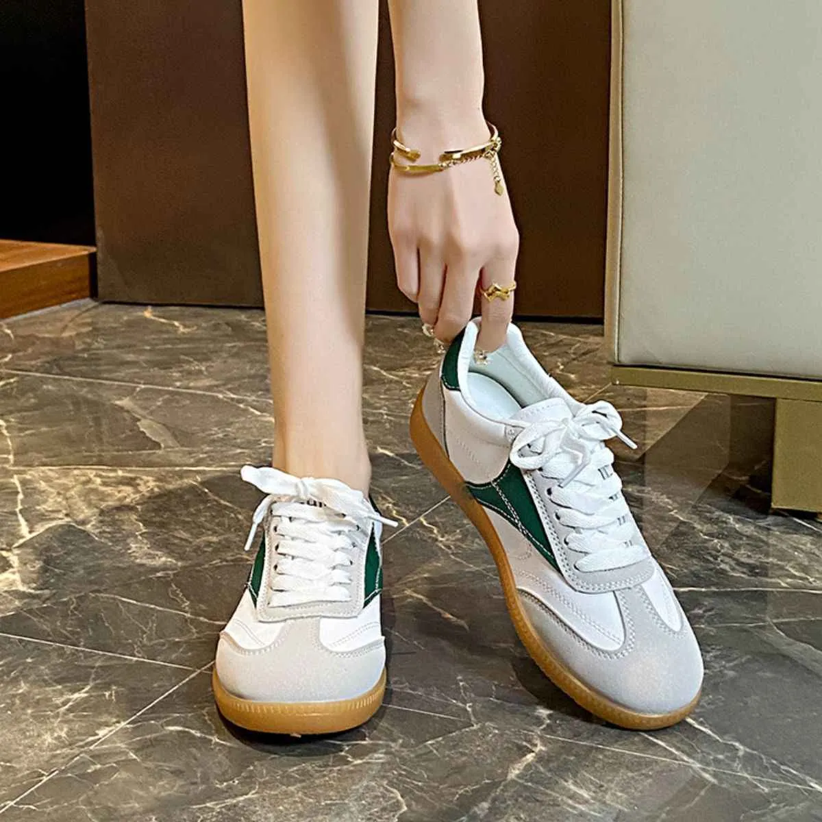 Round Toe Flats Sneakers for Ultimate Comfort and Style