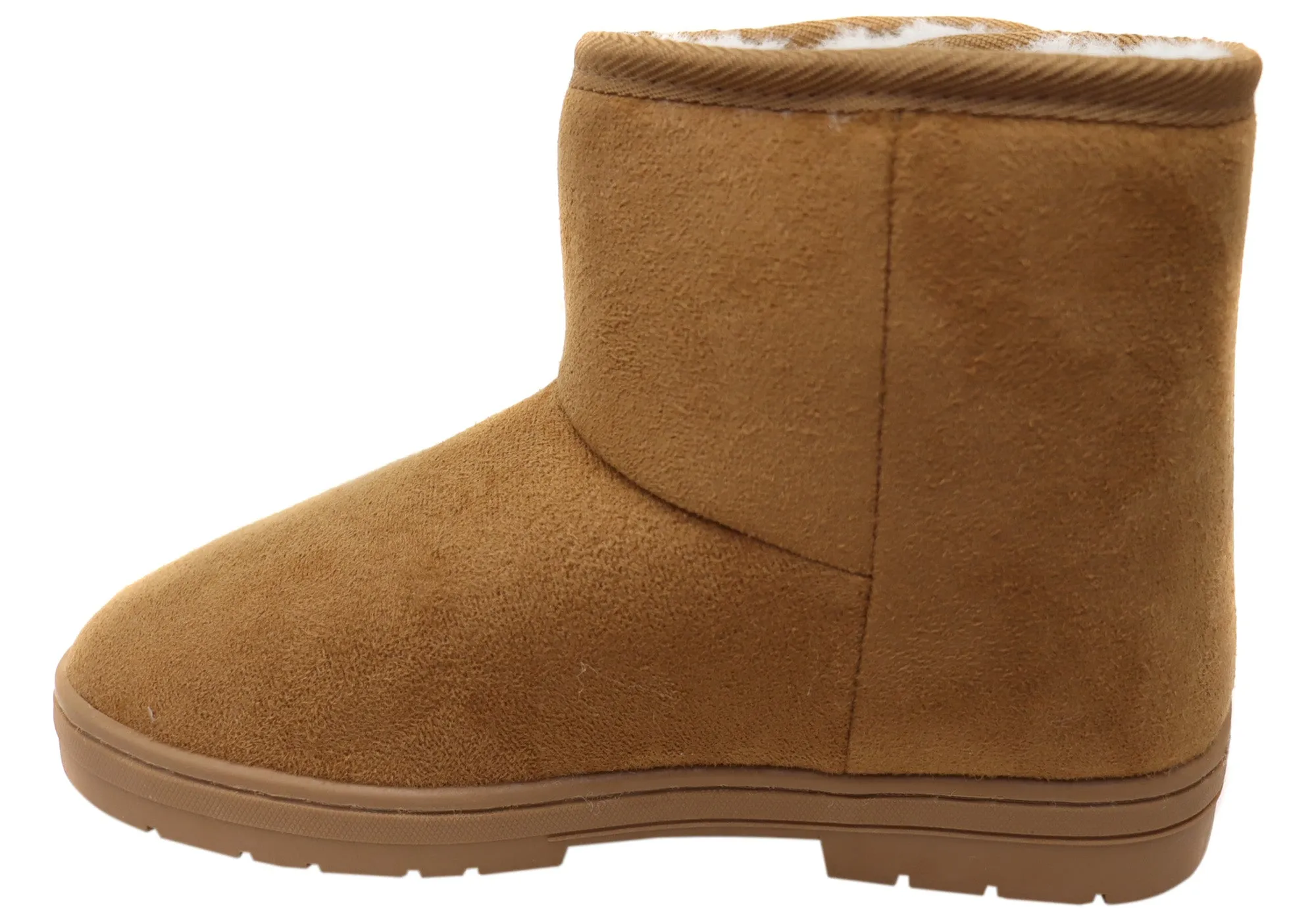 Scholl Orthaheel Fluffy II Womens Comfort Supportive Slippers Boots