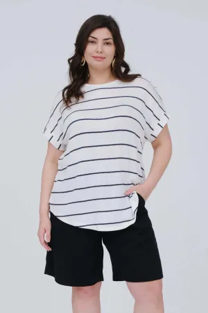 Sienna Striped Knit Top
