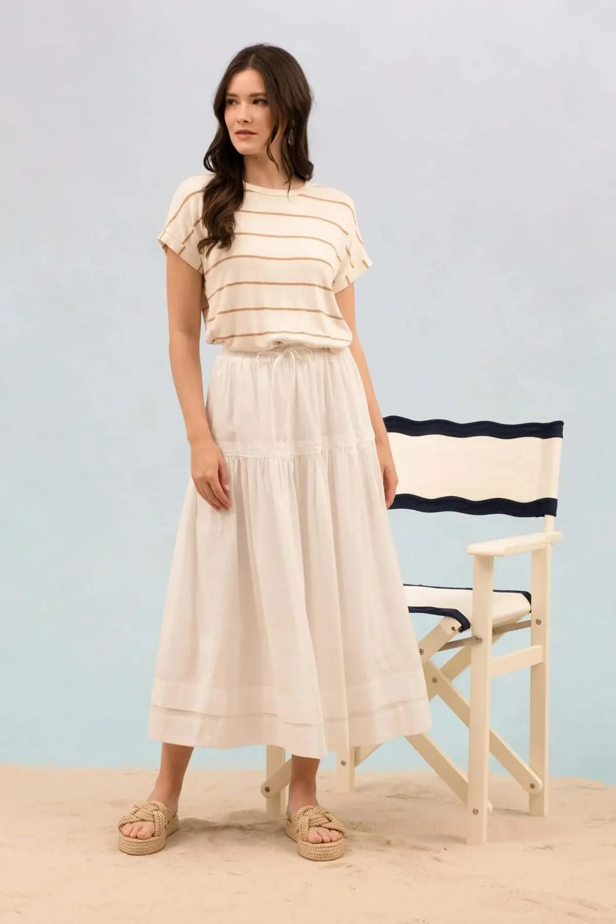 Sienna Striped Knit Top