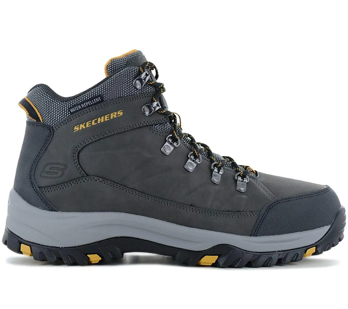 Skechers Relaxed-Fit: Relment - Daggett - Herren Wanderschuhe Grau 204642-CHAR
