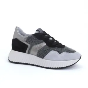 Softwaves Alanza Sneaker in Anthracit/Black