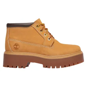 Timberland Stone Street Mid Lace Leather Women's Ankle Boots