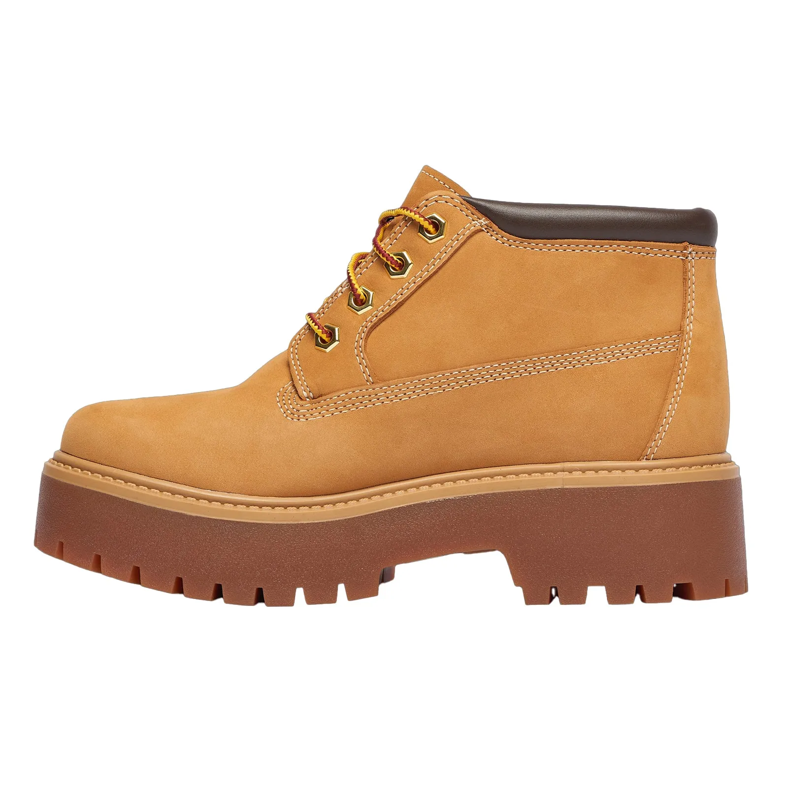Timberland Stone Street Mid Lace Leather Women's Ankle Boots