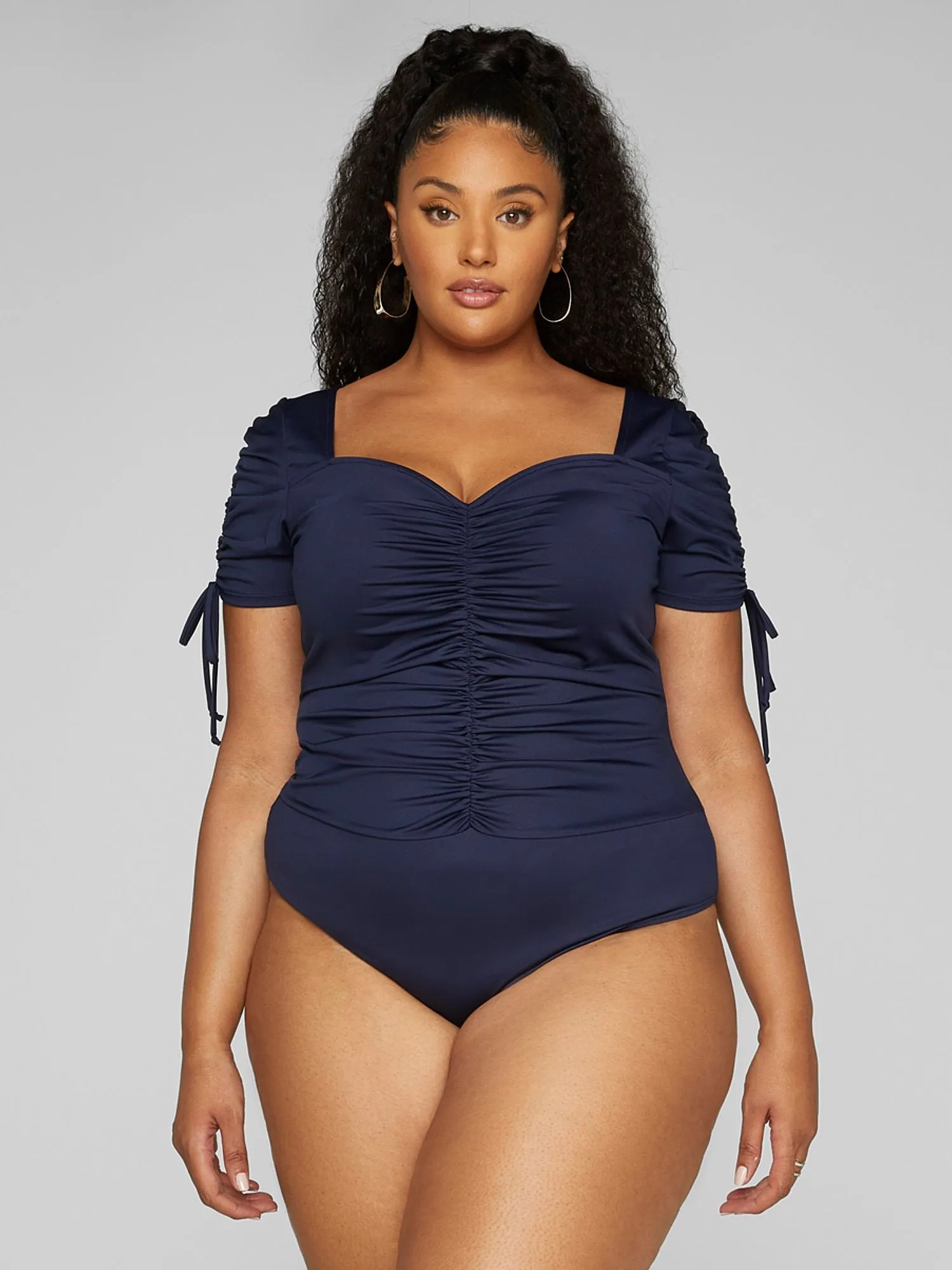 Tori Ruched Front Bodysuit