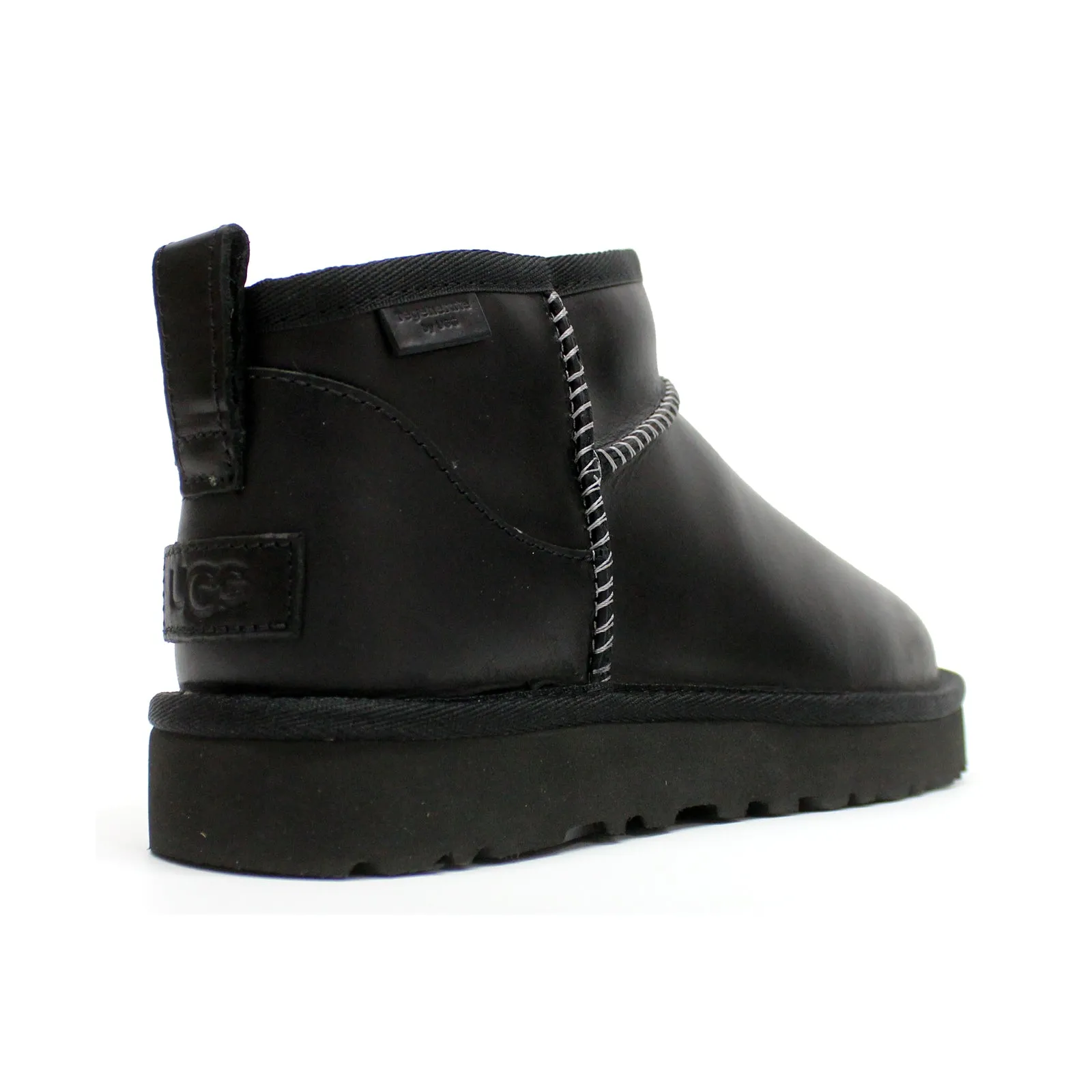 Ugg Classic Ultra Mini Leather Women's Ankle Boots - UK 6 - US 8 Women - EU 39