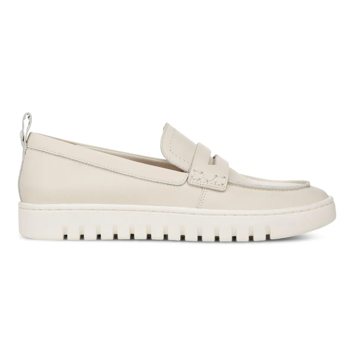 Vionic Women's Uptown Loafer Cream Leather