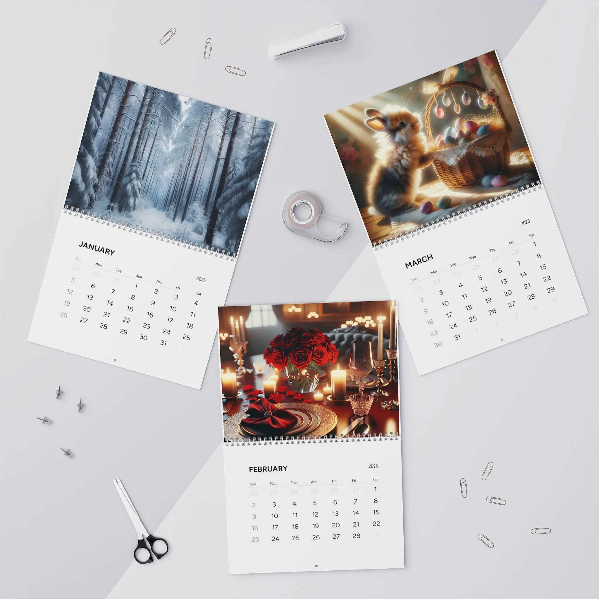 Wall Calendars (2025) - Fundraiser Options